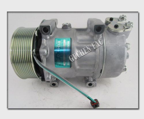 7h15 10PK 120 auto ac compressor for scania truck